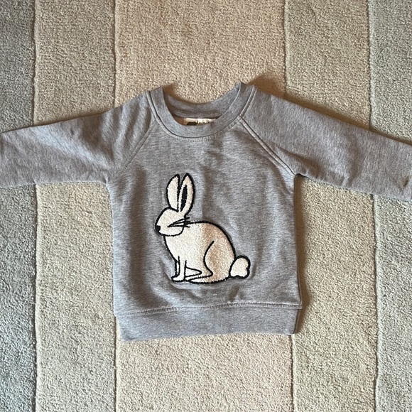 NWT Monica & Andy Baby Bunny Sweatshirt and Hat - Picture 2 of 3